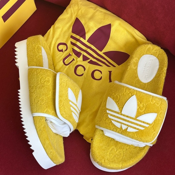 Gucci X Addidas slides NWT main image 8